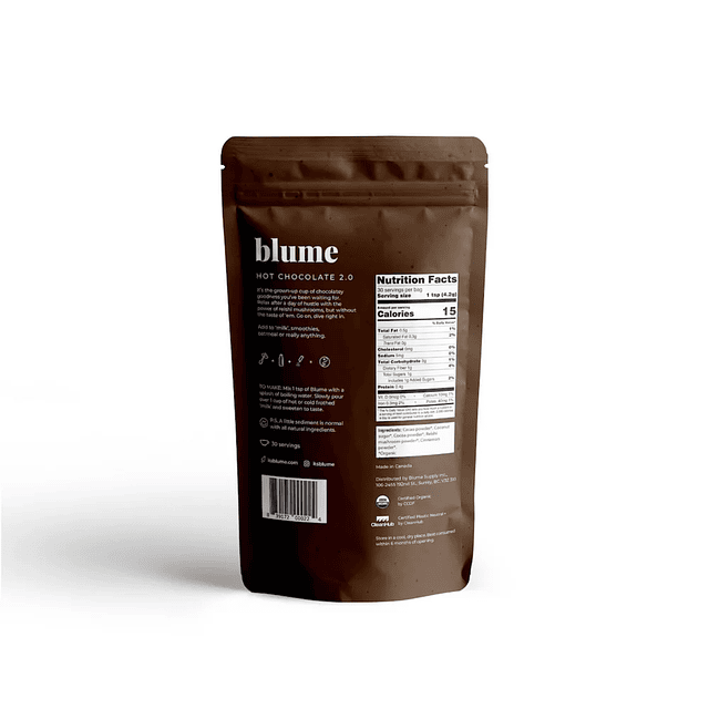 Blume Superfood Latte Powder Reishi Hot Cacao