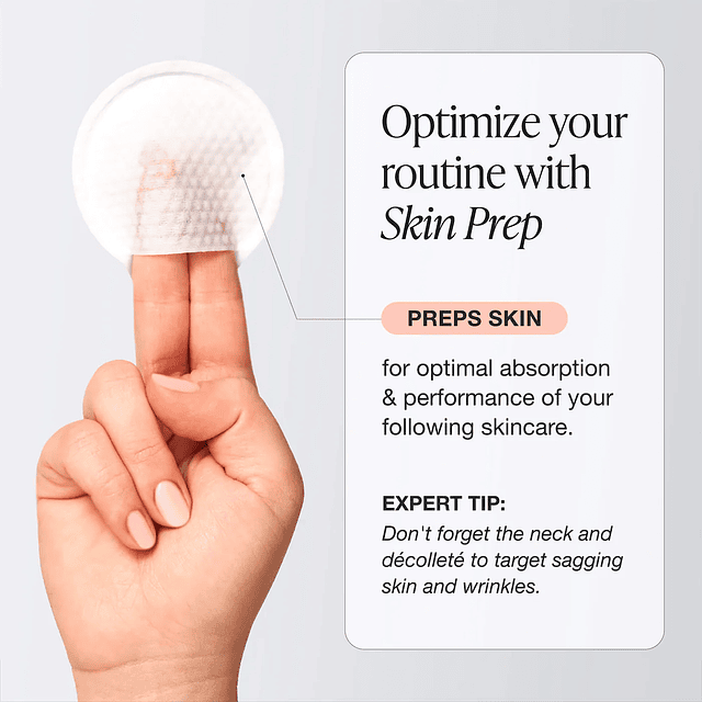 Skin Prep Brightening & Exfoliating Pads with Glycolic Acid