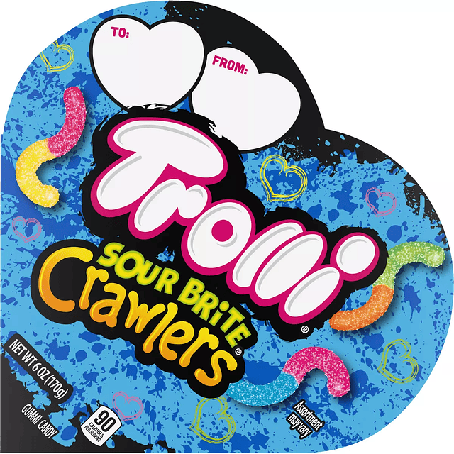 Trolli Valentine's Heart Gift Box Candy 