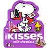Hershey's Kisses Valentine's Day Milk Chocolate Snoopy & Friends Candy Gift Box