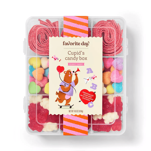 Valentine's Gummy Candy Box 