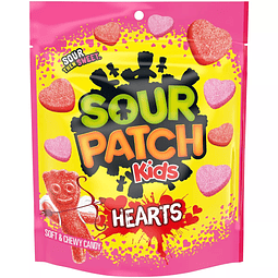 Sour Patch Kids Valentine's Gummy Hearts Candy