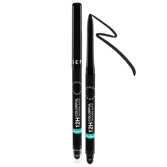12H Colorful Waterproof Retractable Eyeliner
