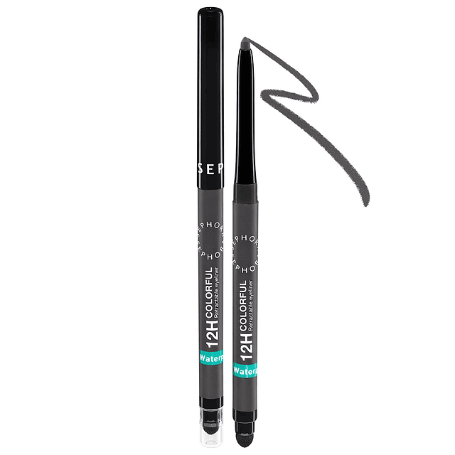 12H Colorful Waterproof Retractable Eyeliner