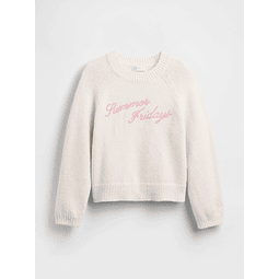 Oversized Logo Sweater