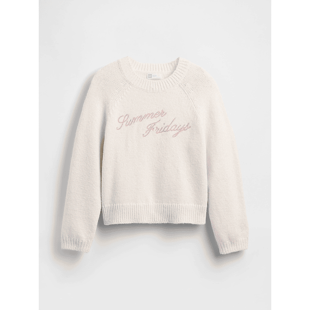 Oversized Logo Sweater