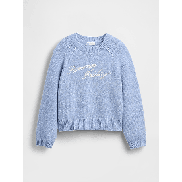 Oversized Logo Sweater