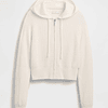 CashSoft Waffle Crop Hoodie