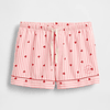 Flannel Hearts PJ Boxer Shorts