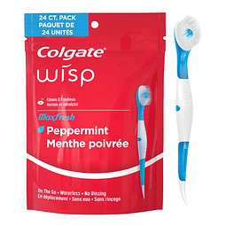 Colgate Max Fresh Wisp Disposable Travel Toothbrushes