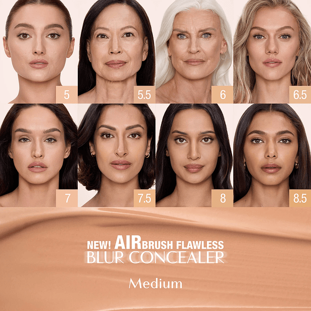 Airbrush Flawless Crease-Proof Long-Wear Blur Concealer