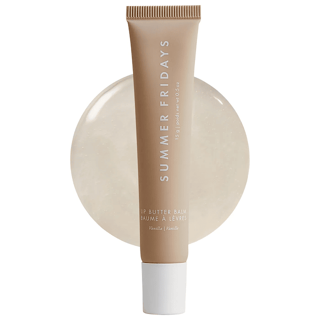 Lip Butter Balm Treatment for Hydration + Nourishing Shine