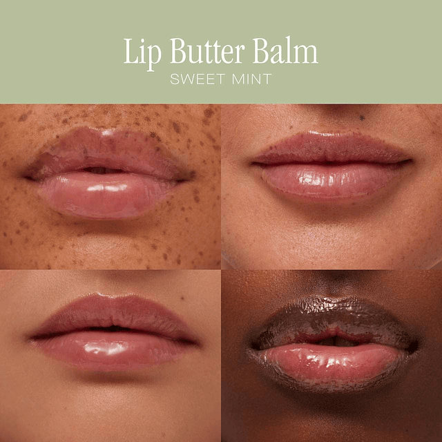 Lip Butter Balm Treatment for Hydration + Nourishing Shine