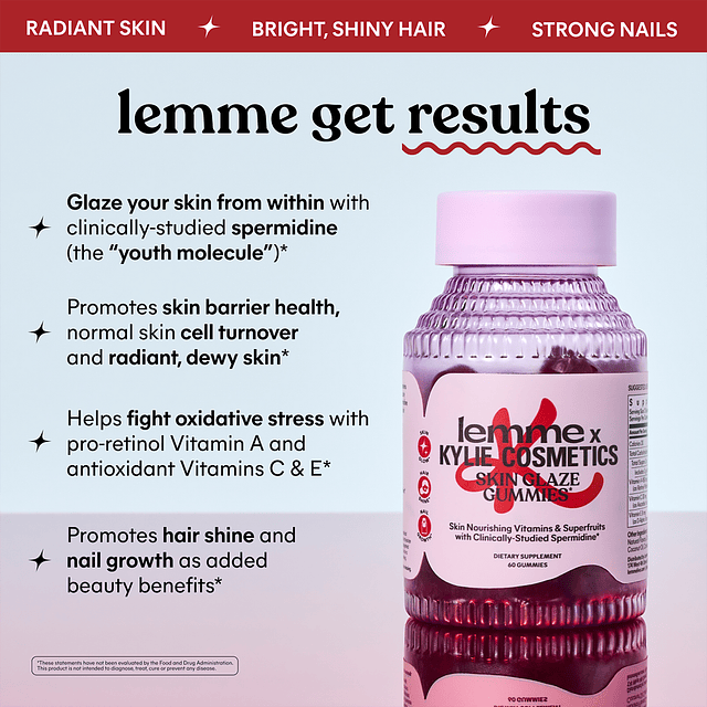 Lemme x Kylie Cosmetics: Skin Glaze Gummies