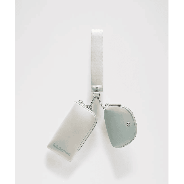 Dual Pouch Wristlet Wallet