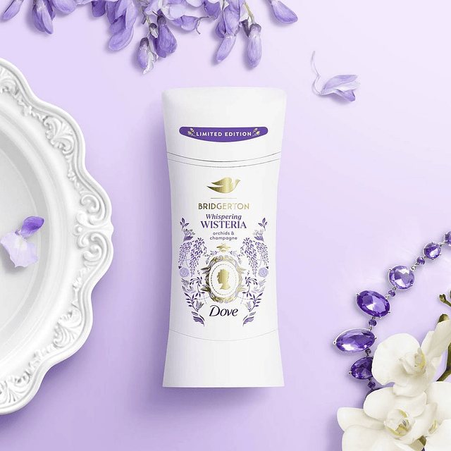 Dove Beauty Limited Edition Bridgerton Antiperspirant & Deodorant Stick 