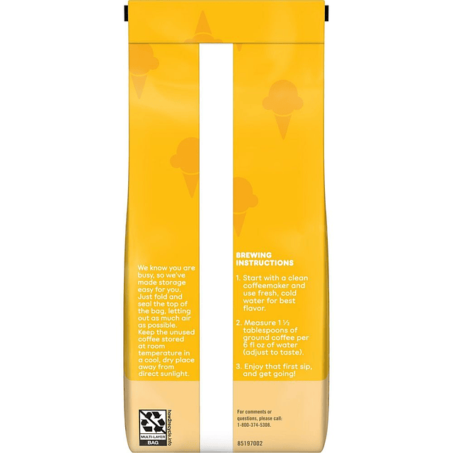 Dunkin' Butter Pecan Flavored Medium Roast Ground Coffee