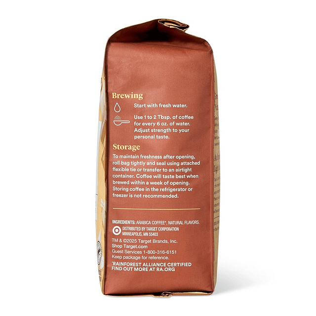 Vanilla Toffee with Other Natural FlavorsLight Roast Coffee