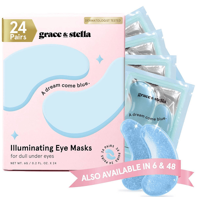 Illuminating Under Eye Mask Blue 