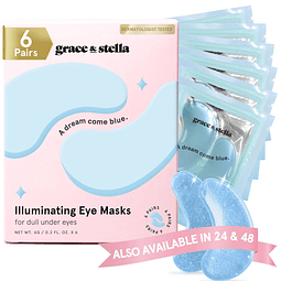 Illuminating Under Eye Mask Blue 
