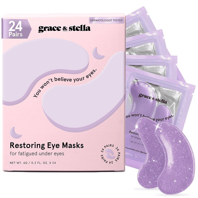 Restoring Under Eye Masks Purple