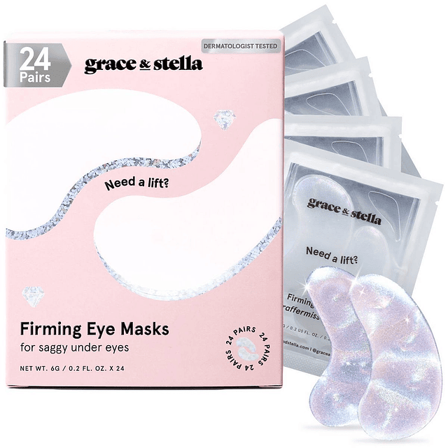 Firming Under Eye Masks White 