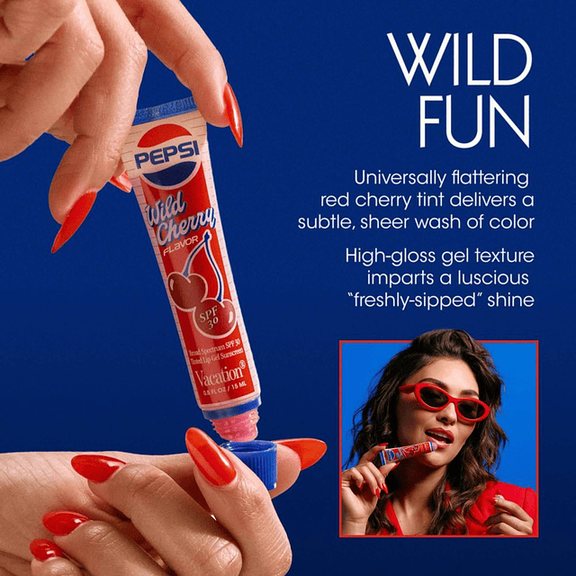 Vacation x PEPSI Tinted Lip Gel Sunscreen