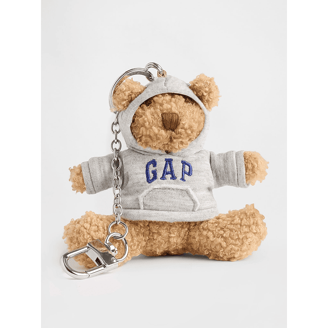 Brannan Bear Hoodie Keychain Charm
