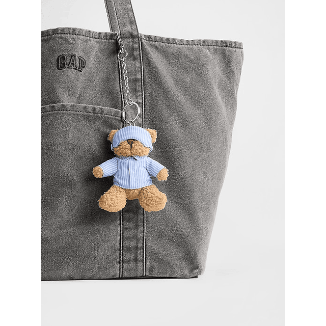 Brannan Bear Sleep Keychain Charm