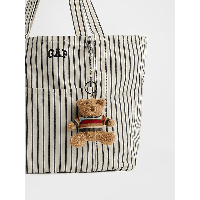 Brannan Bear Sweater Keychain Charm