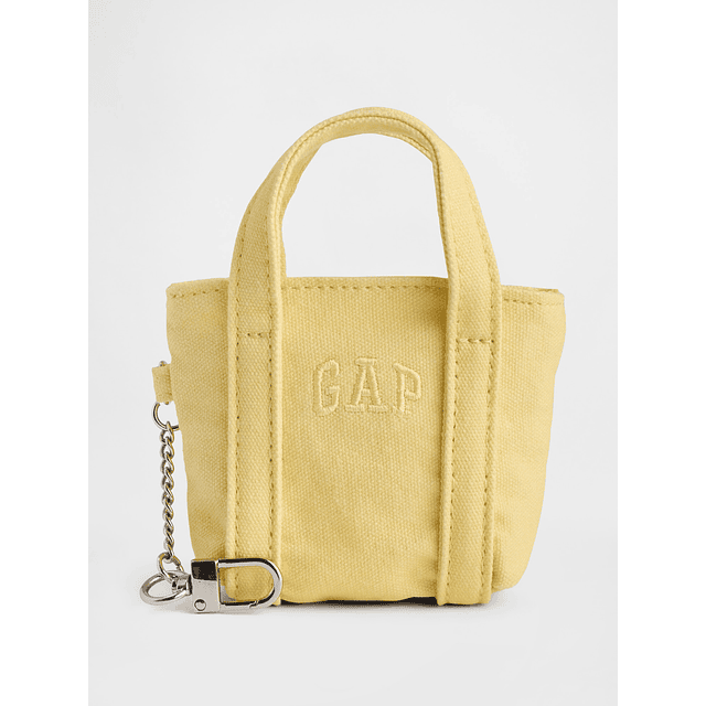 Logo Tote Keychain Charm