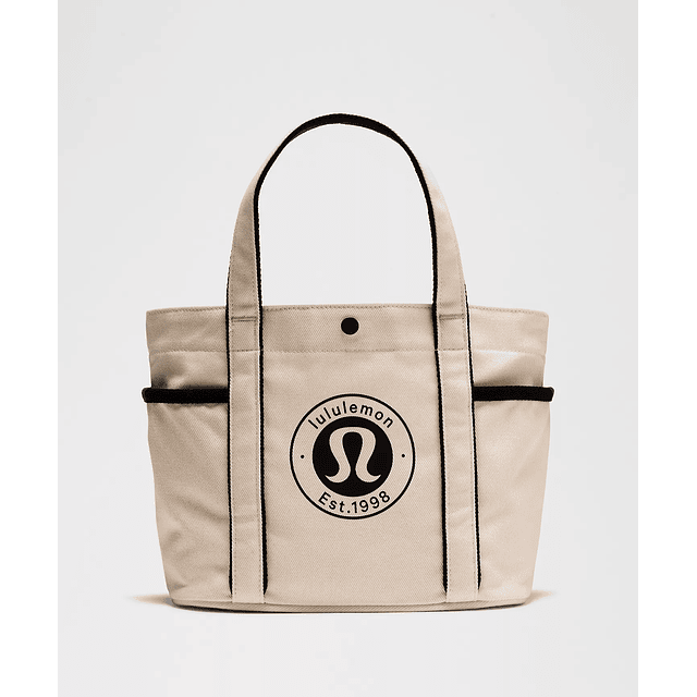 Daily Multi-Pocket Mini Canvas Tote Bag 6.5L
