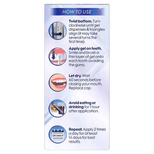 Crest 3D White On-the-Go Teeth Whitening Pen 