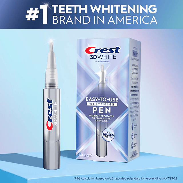 Crest 3D White On-the-Go Teeth Whitening Pen 