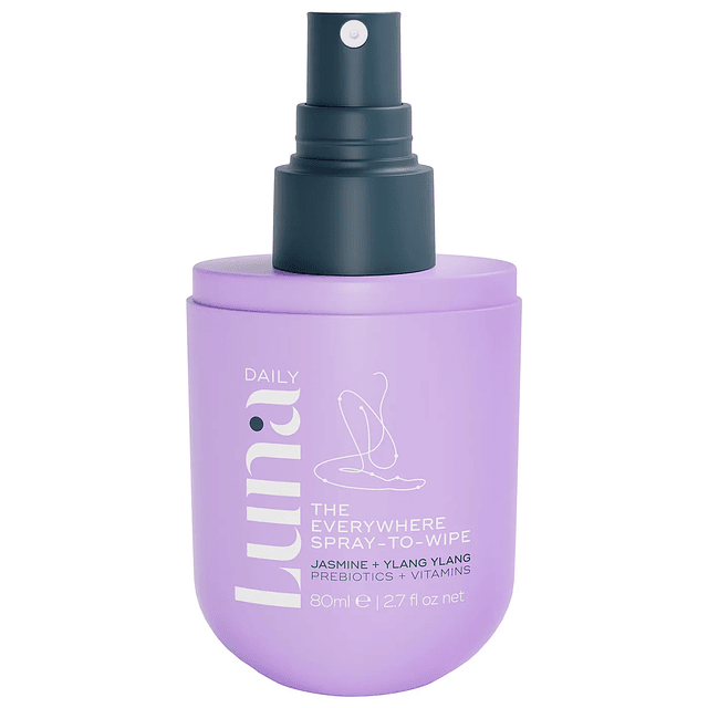 The Everywhere Spray-To-Wipe - pH balancing with Prebiotics + Vitamins C+E for All Skin