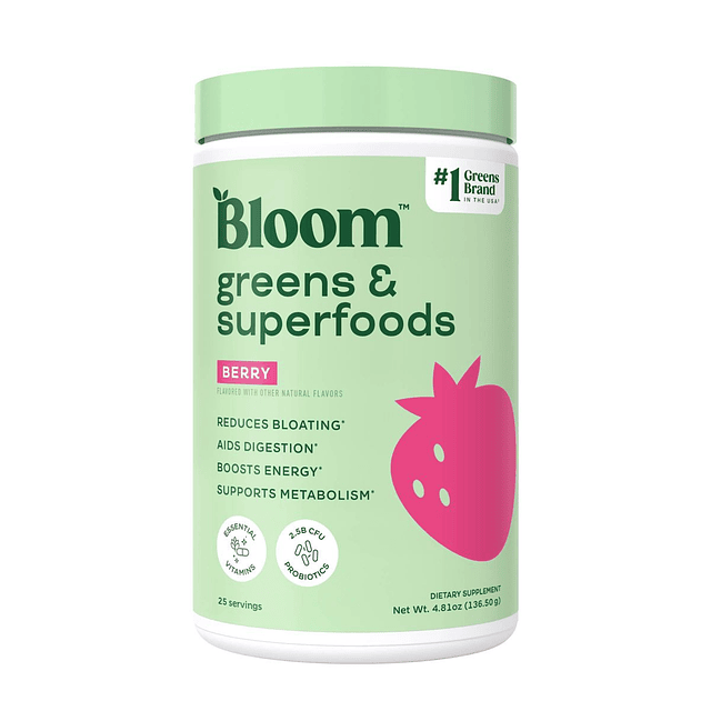 Greens and Superfoods Powder Berry