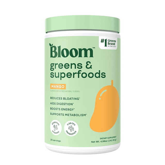 Greens and Superfoods Powder Mango