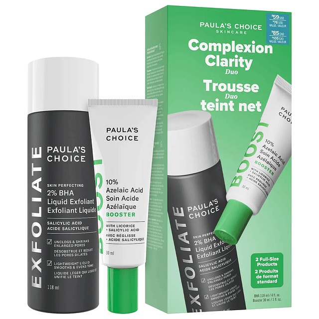 Complexion Clarity Duo with Salicylic Acid & Azelaic Acid
