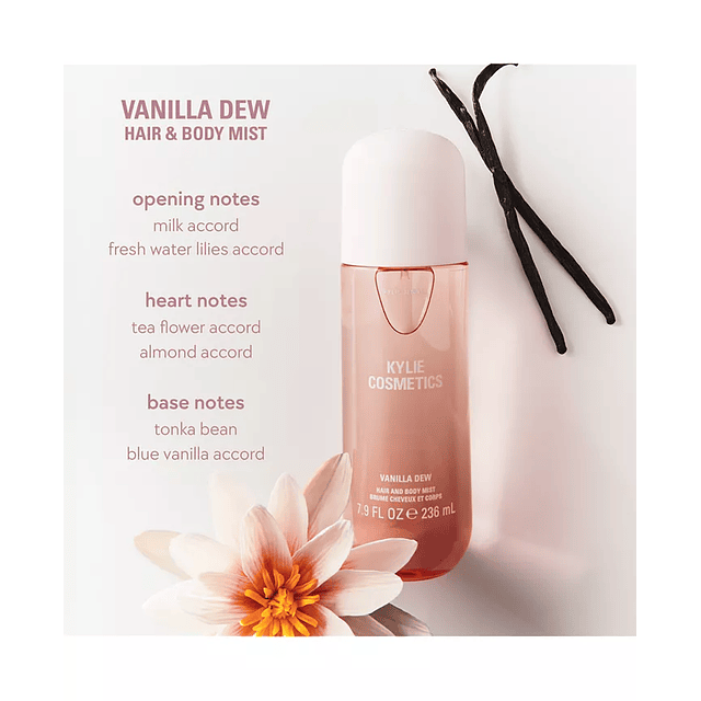Vanilla Dew Hair and Body Mist