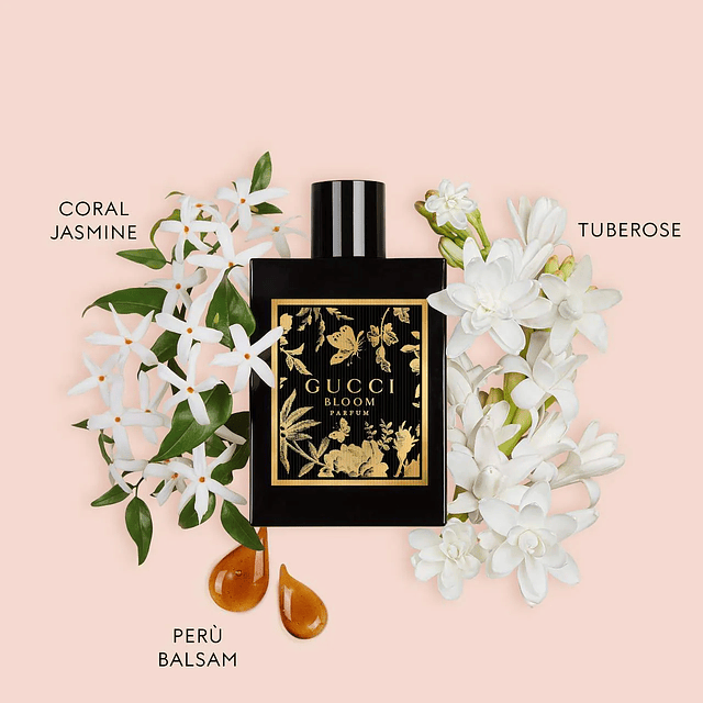 Bloom Parfum with Jasmine, Tuberose and Vanilla