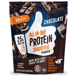 FlavCity Protein Smoothie powder Chocolate 