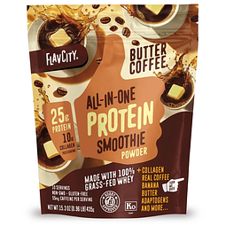 FlavCity Protein Smoothie Powder Butter Coffee 