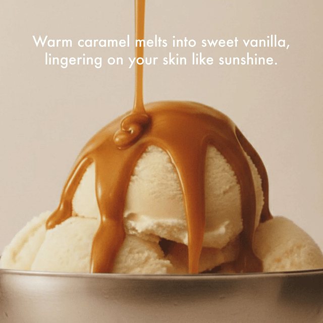 Sunlit Vanilla Eau de Parfum with Vanilla and Caramel