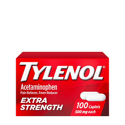 Tylenol Extra Strength Pain Reliever and Fever Reducer Caplets 