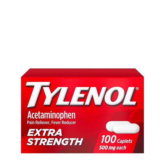 Tylenol Extra Strength Pain Reliever and Fever Reducer Caplets 