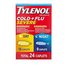 Tylenol Cold+Flu Severe Day/Night Caplets