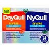 Vicks DayQuil & NyQuil Severe Cold & Flu Medicine Liquicaps 