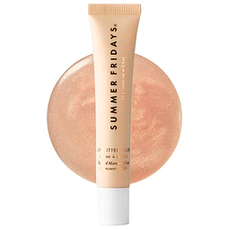 Lip Butter Balm Treatment for Hydration + Nourishing Shine Toasted Marshmallow