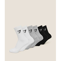 CREW SOCKS 6PK