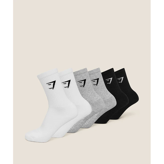 CREW SOCKS 6PK